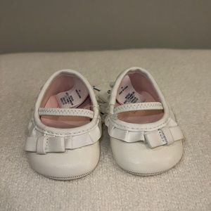 Janie and Jack white girls shoes